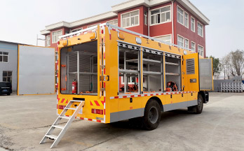 热力工程抢险车 供热抢修车 重型供热应急抢险抢修车