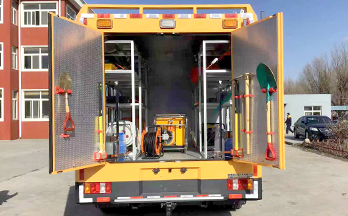 蓝牌供热抢险车 国六热力抢修车