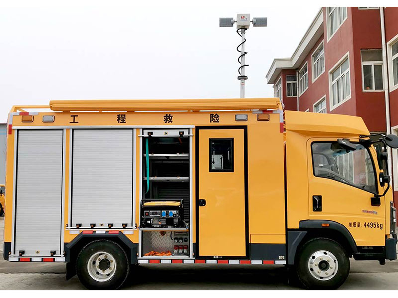 蓝牌供热抢险车 国六热力抢修车