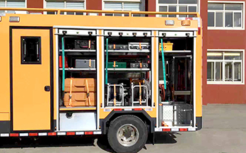 蓝牌供热抢险车 国六热力抢修车