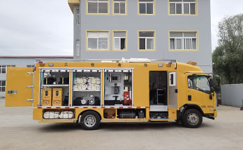 多功能庆铃700P抢险救援通信车