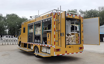 多功能庆铃700P抢险救援通信车