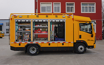 国六蓝牌 中国燃气抢险抢修车