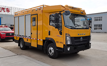 国六蓝牌 中国燃气抢险抢修车