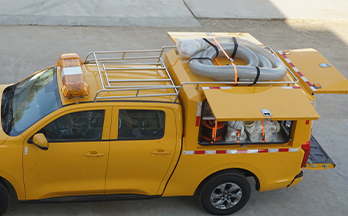 市政排水抢险车_越野皮卡排水车