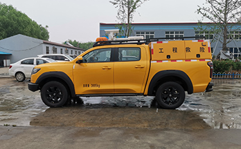 市政排水抢险车_越野皮卡排水车
