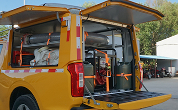 皮卡防汛车_长城炮皮卡排水车