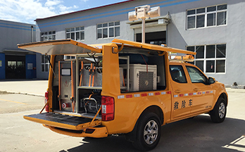 皮卡防汛车_长城炮皮卡排水车